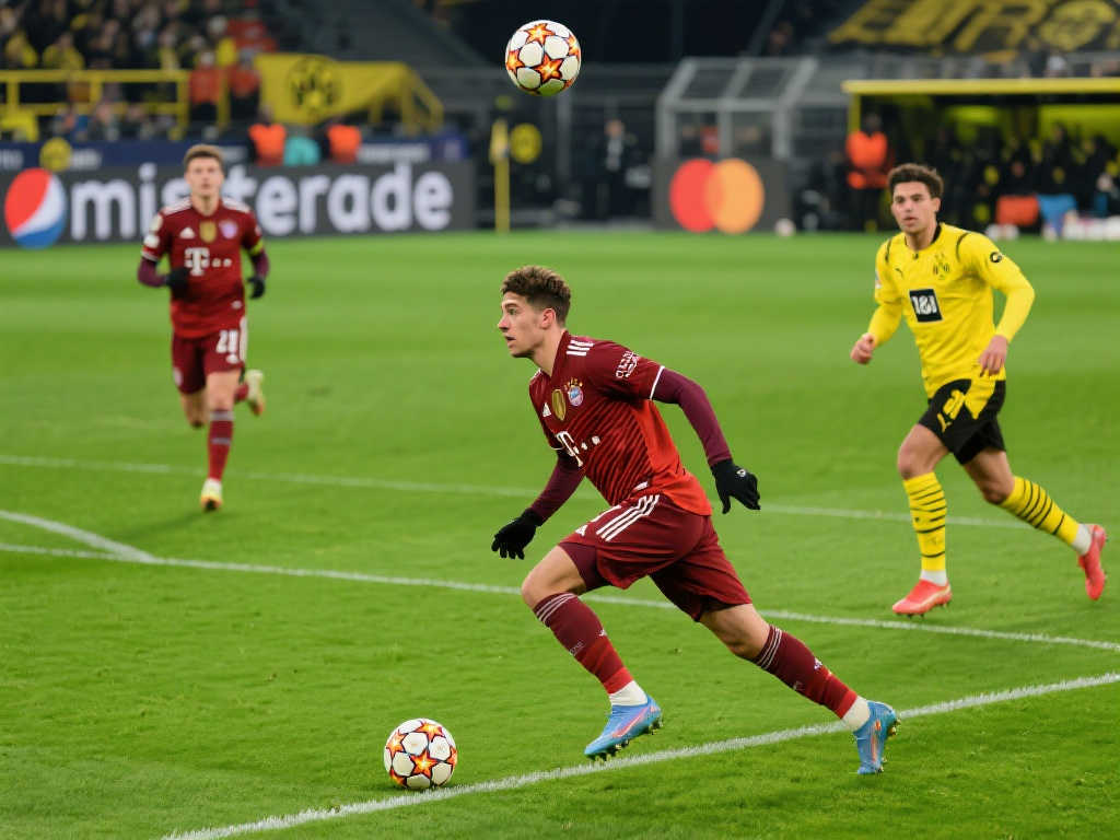 【德甲】穆西亚拉头球建功，拜仁慕尼黑与多特蒙德握手言和1-1